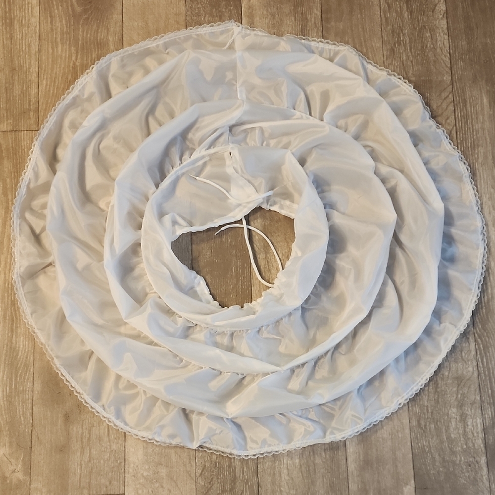 White Crinoline Petticoat